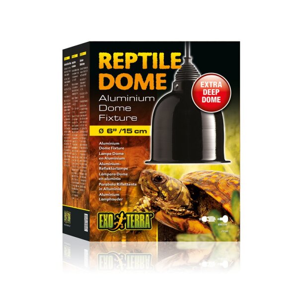 Exo Terra Reptile Dome - Aluminium-Reflektorlampe - klein