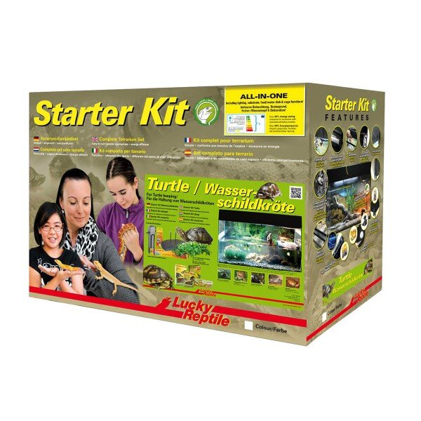 Lucky Reptile Starter Kit 80 cm "Wasserschildkröte" schwarz