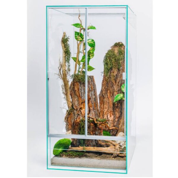 Diversa Hoch-Terrarium aus Glas in 5 Größen - 6mm, Glas 60x45x90 cm