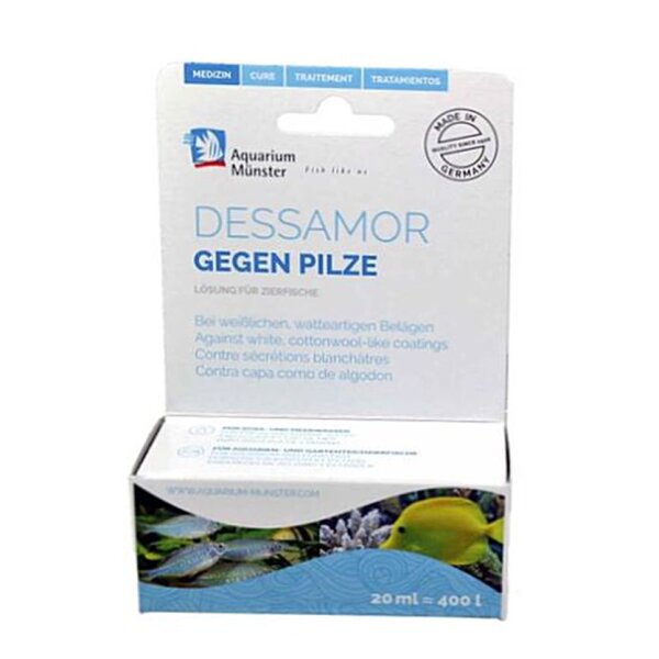 Aquarium Münster DESSAMOR 20ml - Gegen Pilzinfektionen
