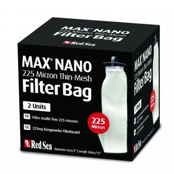 Red Sea MAX Nano 255 Micron Thin Mesh Fine Polish Filter Bag, 2 Stck