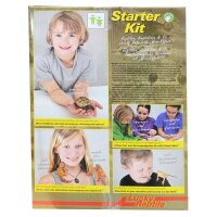 Starter Kit 80 cm "Leopardgecko" schwarz