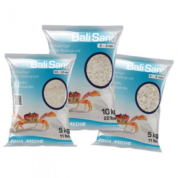 Aqua Medic Bali Sand 0,5-1,2 mm / 2-3mm / 3-4mm