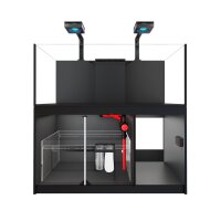 Red Sea REEFER 525 System G2+ Deluxe inkl. 2 Units RL 160 &amp; Montagehalterungen, Schwarz und Wei&szlig;