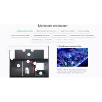 Red Sea REEFER G2+ S 850 System, Schwarz und Wei&szlig;