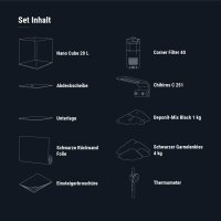 Dennerle Nano Cube COMPLETE, 20 L / 30 L - &quot;2022 Version&quot; inkl. Karton