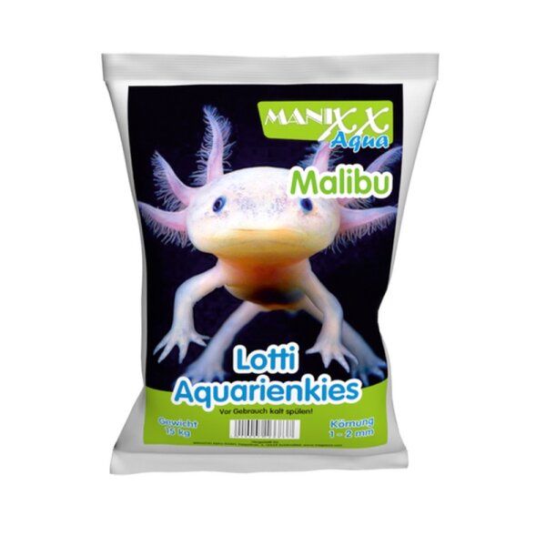 MANIXX Axolotl Kies Malibu 1-2mm / 3-5mm, 15kg
