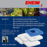 EHEIM Set Filtermatte + Filtervliese f&uuml;r professionel, versch.Modelle