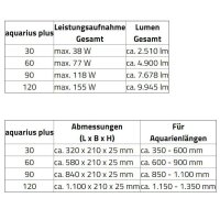 Aqua Medic aquarius plus serie 30, 60, 90 und 120