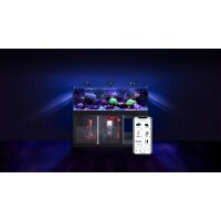 Red Sea REEFER Peninsula G2+ 350 Deluxe System, Raumteiler, Schwarz und Wei&szlig; - 2x RL90 + H&auml;ngehalterung