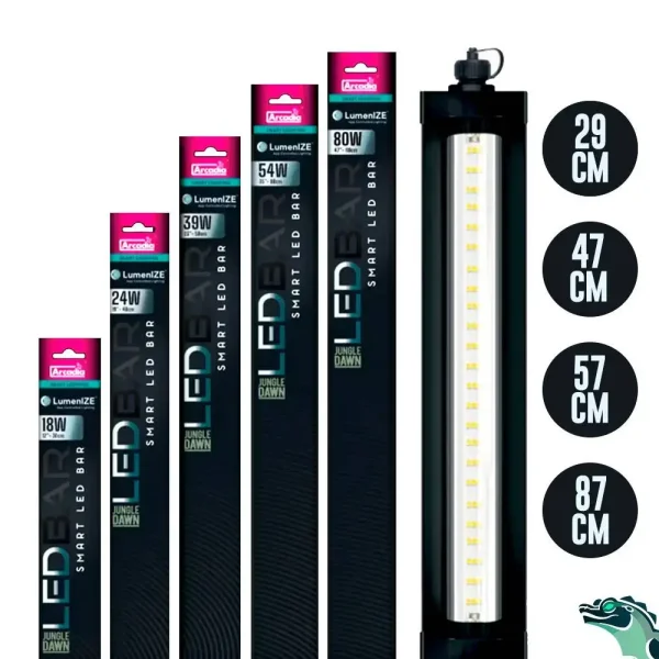 LumenIZE Jungle Dawn-LED-BAR 290 - 1240 mm