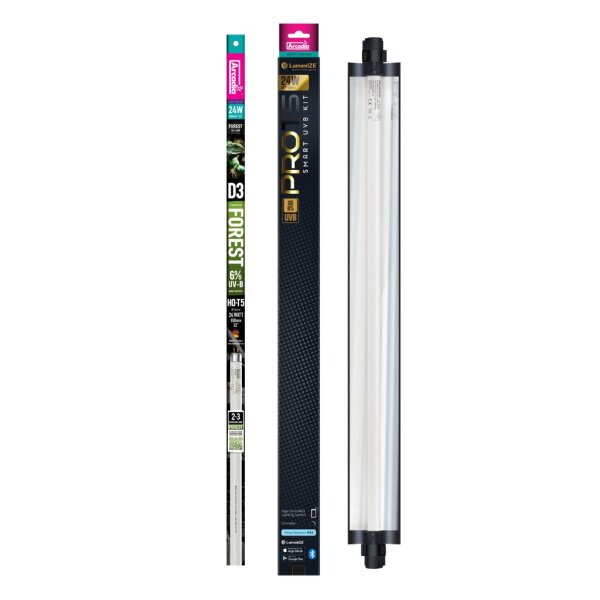 Arcadia LumenIZE Pro T5 UVB  Kit D3 Forest 6% UVB 60cm / 24 W