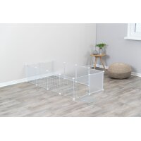 Indoor Freilaufgehege, Metall/Kunststoff