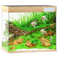 Lido 200 LED helles Holz Aquarium