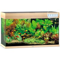 Rio 125 LED helles Holz Aquarium