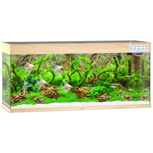 Rio 240 LED helles Holz Aquarium