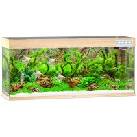 Rio 240 LED helles Holz Aquarium