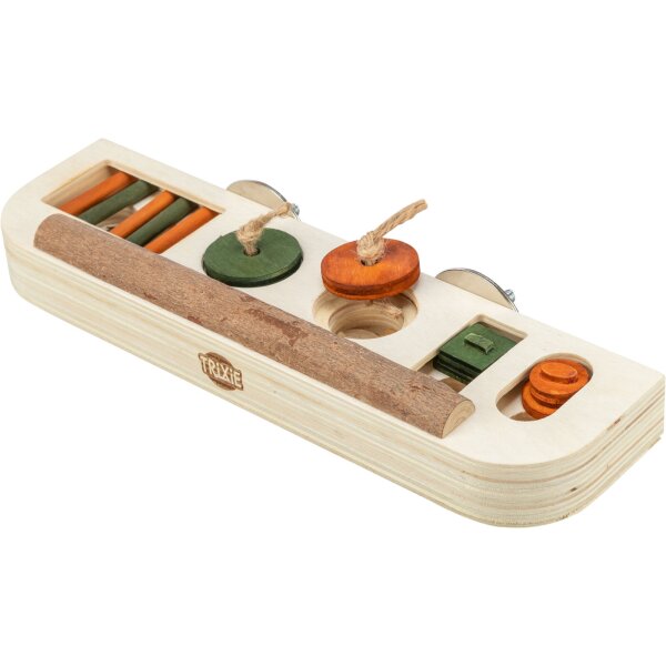 Snack-Spielzeug, Holz 25 × 9 × 4 cm