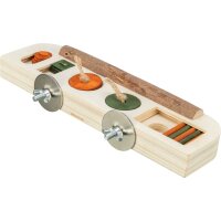 Snack-Spielzeug, Holz 25 &times; 9 &times; 4 cm