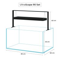 Aquael UltraScape 90 Aquarium Forest