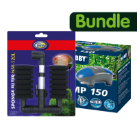 Schwammfilter Vorteilsbundle, bis 120L (00691 +...