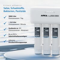 Arka myAqua3800 - Umkehrosmoseanlage, 3800L / Tag