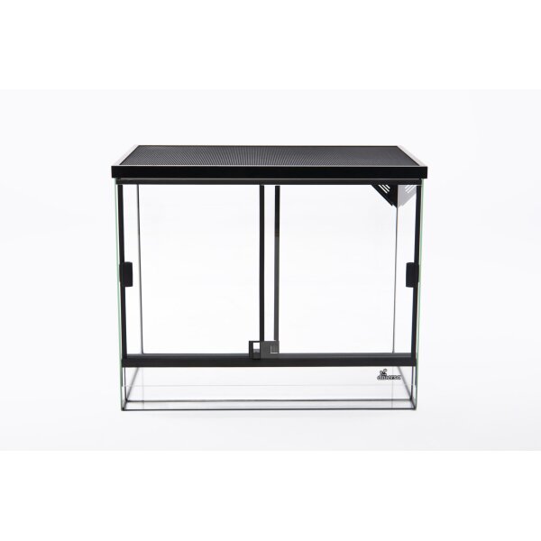 Terrarium 3mm black 40x30x30cm