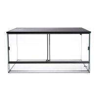 Terrarium 6mm black 120x40x50cm