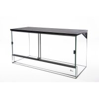 Terrarium 6mm black 120x40x50cm