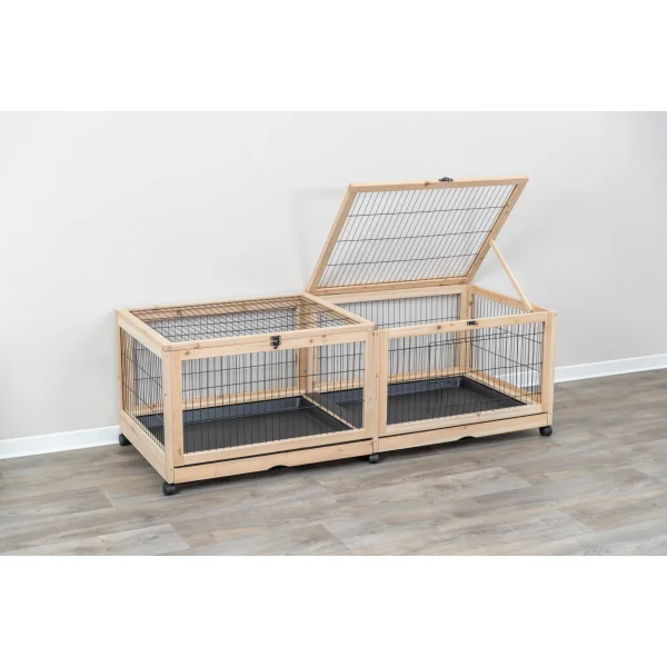 Trixie Indoor Gehege, Holz 150x50x60cm