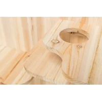 Nagerheim, Holz 100x50x50cm