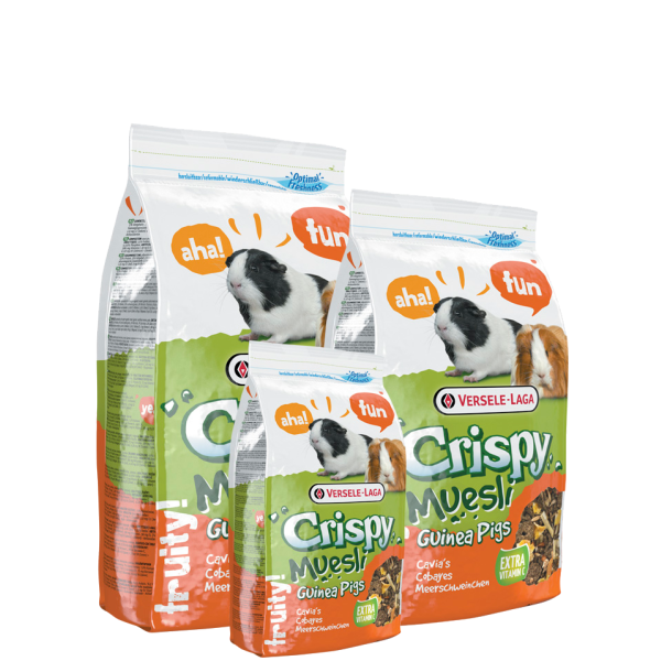 Versele Crispy Müsli - Meerschweinchen 2,75kg / 10kg / 20kg