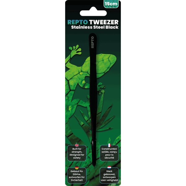 Aquadistri Repto Pinzette schwarz 30cm