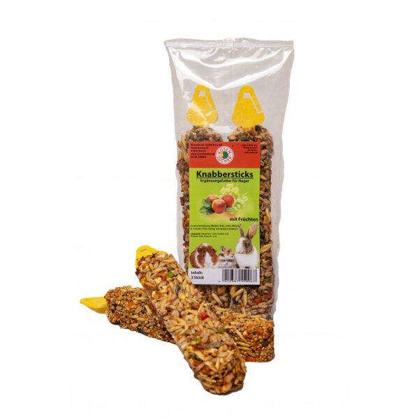 Rosenlöcher NagerSticks Frucht