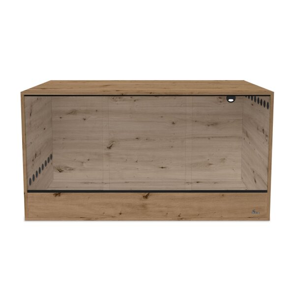 Holzterrarium Artisan Eiche 150x80x80 cm