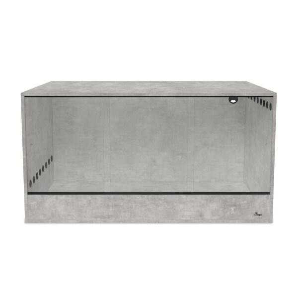 Holzterrarium Beton 150x80x80 cm