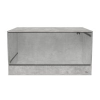 Holzterrarium Beton 150x80x80 cm