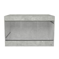 Holzterrarium Premium 150x80x92 cm (Staufach) Beton
