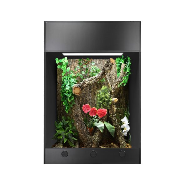 Iso Tarrium PRO "schwarz" mit Lichtkasten, drei verschiedene Größen