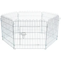 Freilaufgehege, verzinkt ø 126 × 58 cm