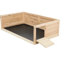 Indoor Gehege, Meerschw., Holz/Kunsstoffv 100x30x60/114x30x74 cm