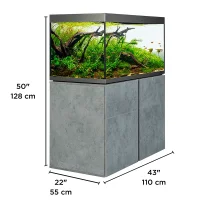Siena 332 Aquarium Komplettset, 5 verschiedene Farben