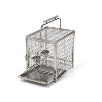 Edelstahlvoliere | Transportkäfig EVO