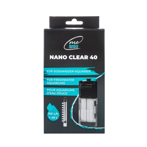 Nano Clear 40, Eckfilter