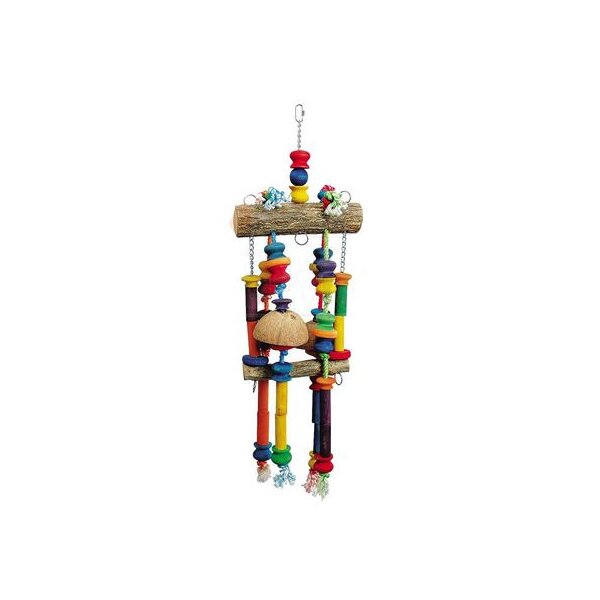 Vogelspielzeug Bunt 84cm