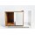 DUO Unterschrank für Terrarien 90x60x50 Weiß - Artisan Eiche