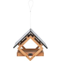 Futterhaus zum Aufhängen, Holz, 28 × 25...