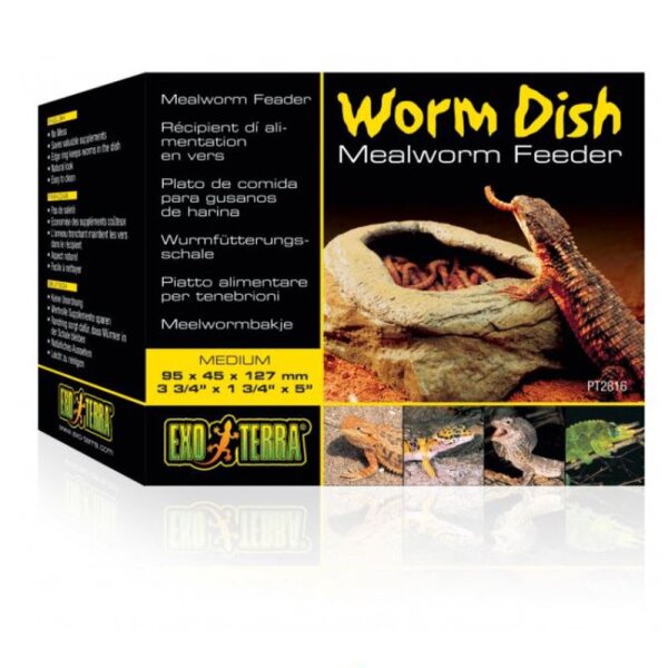 Exo Terra Worm Dish - Wurmfütterungsschale