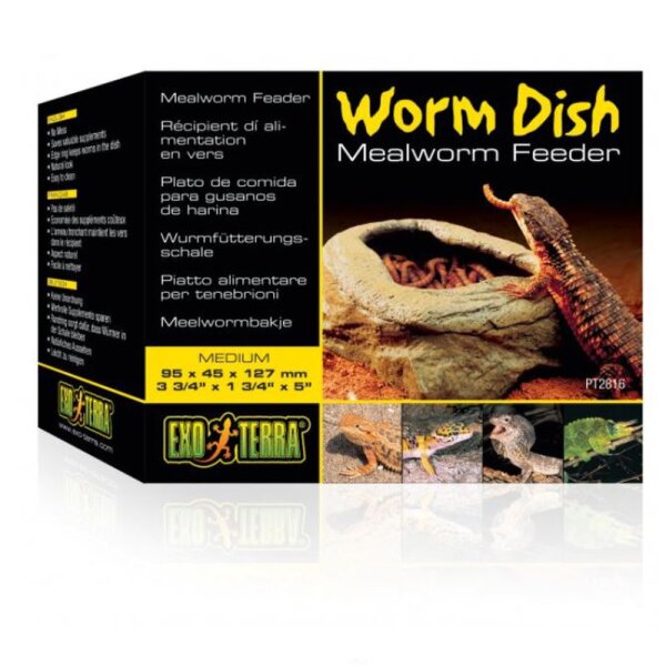 Worm Dish - Wurmfütterungsschale