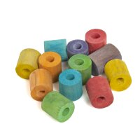 DIY bunte Holz-Spulen, 12 Stück